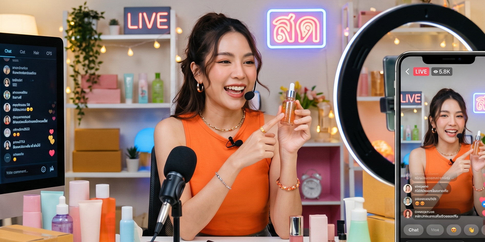 Live สดอย่างไรไม่ให้เหงาเทคนิคดึงคนดูให้อยู่หมัด และป้ายยาให้ CF ทันที