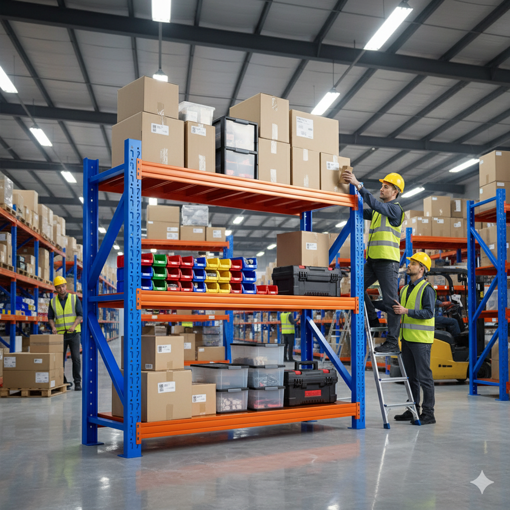 ชั้นวางเหล็ก