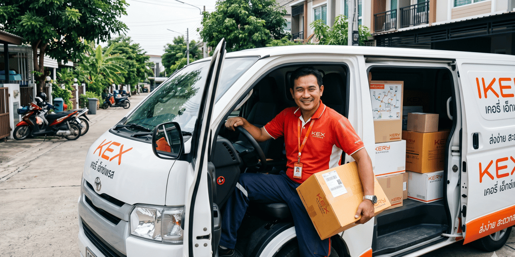 พรีเมียมและส่งต่างประเทศดีสุด ยกให้ KEX (Kerry Express)