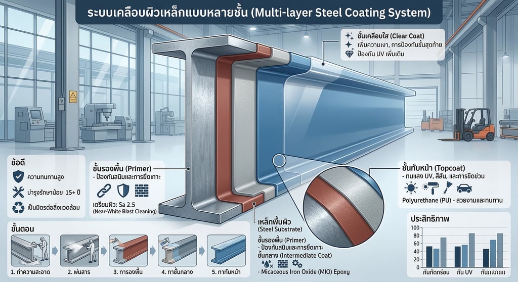 ทำไมเหล็กบางชนิดถึงไม่ค่อยเกิดสนิม!