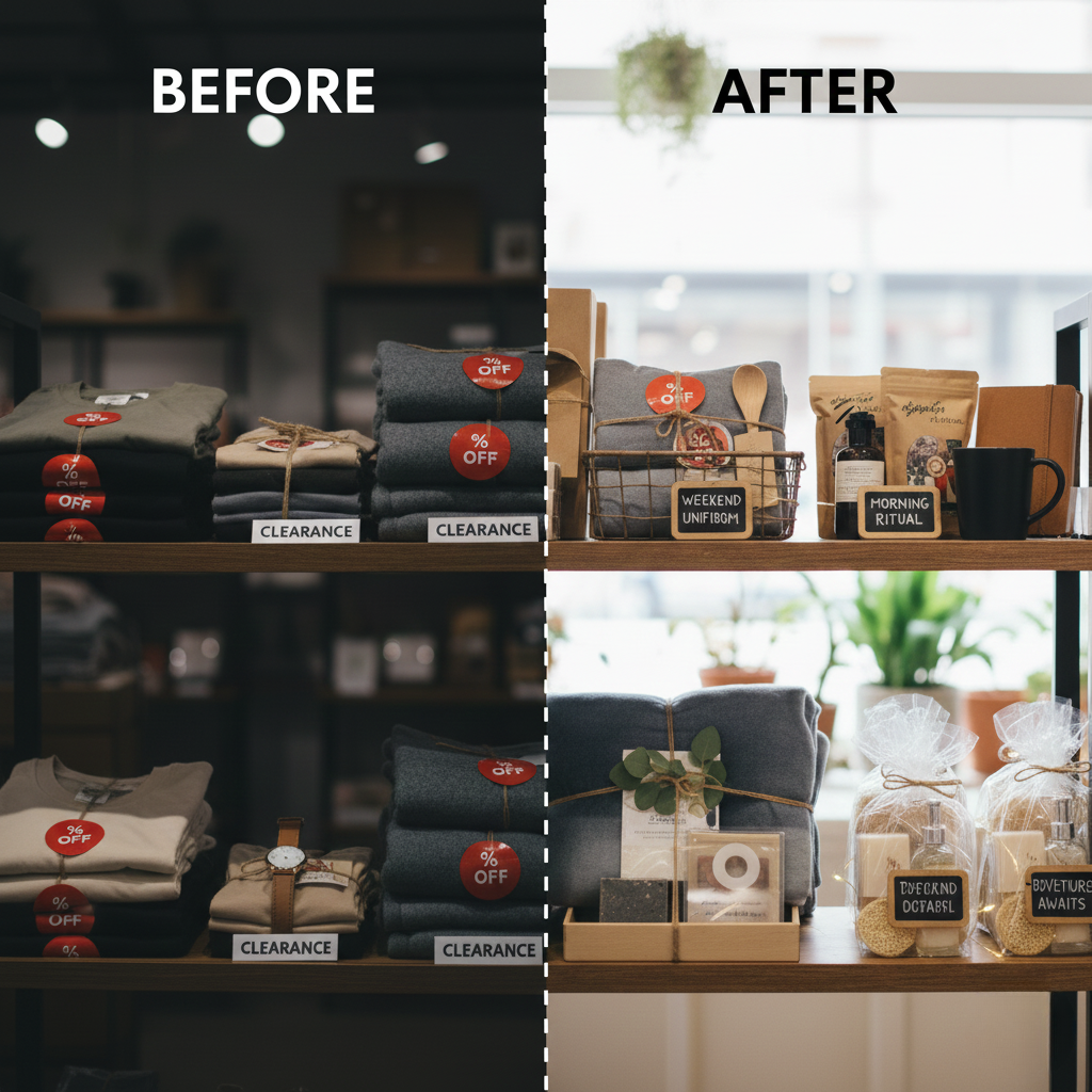 ช่วยออกแบบภาพสินค้าค้างสต็อก แก้ด้วยการจัดสินค้าใหม่ให้ขายง่ายขึ้น