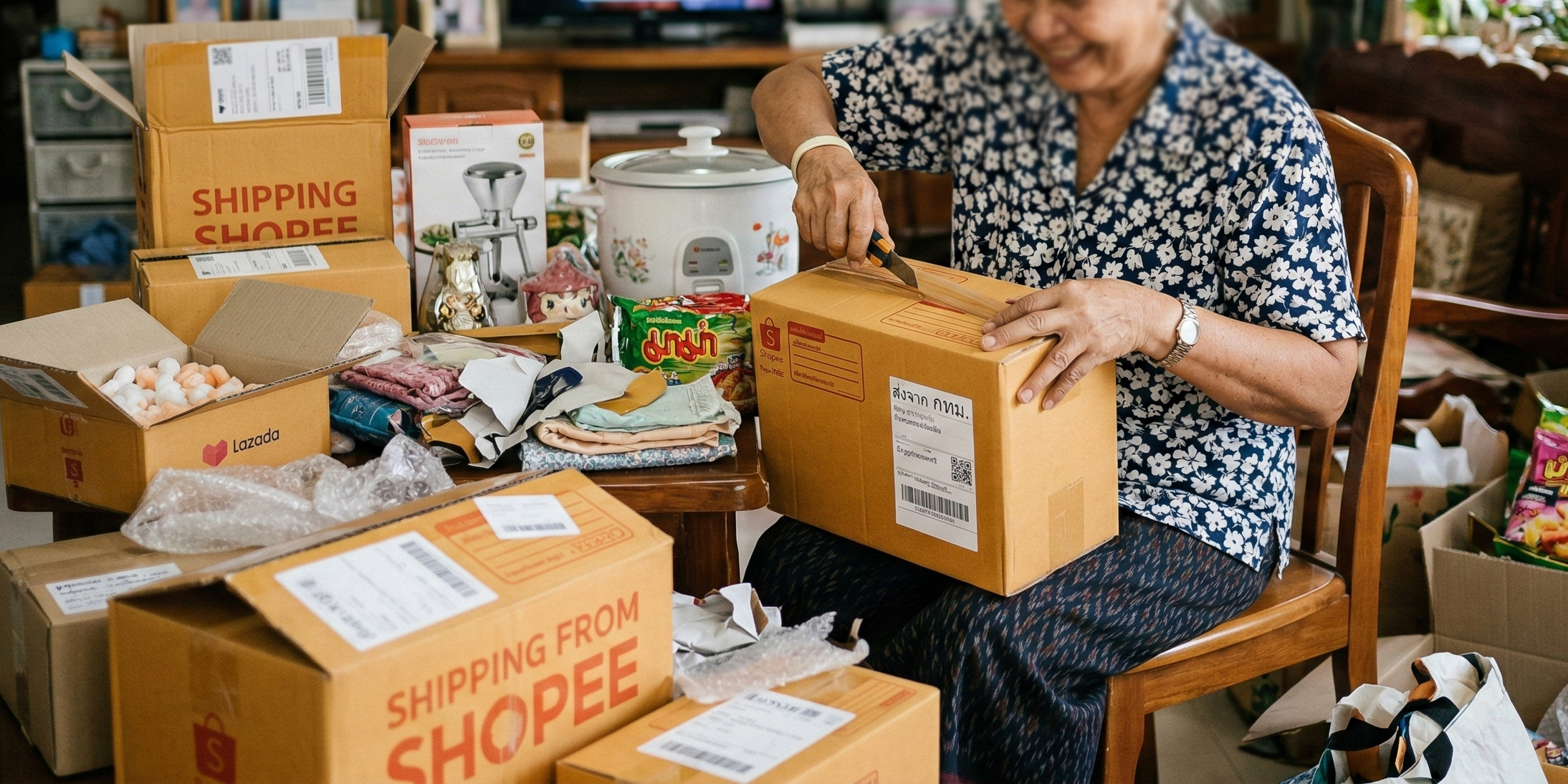 ปัญหาใหญ่ของการช้อปปิ้งออนไลน์ และ ทางออกด้วย Packaging หมุนเวียน