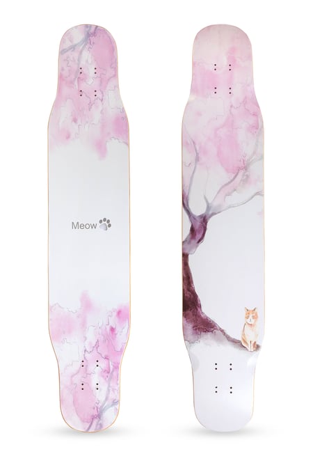 Longboards (ลองบอร์ด) Classic Meow