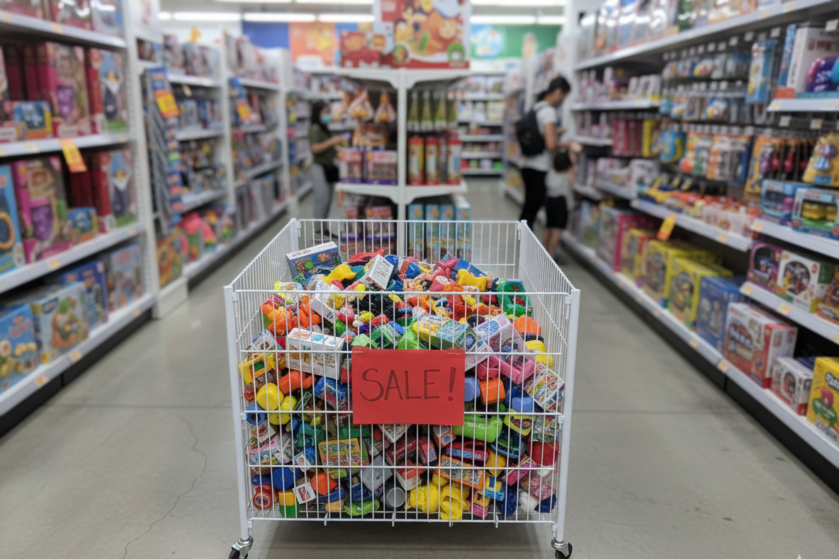 การใช้ตะแกรงสินค้าเพื่อส่งเสริมสินค้า