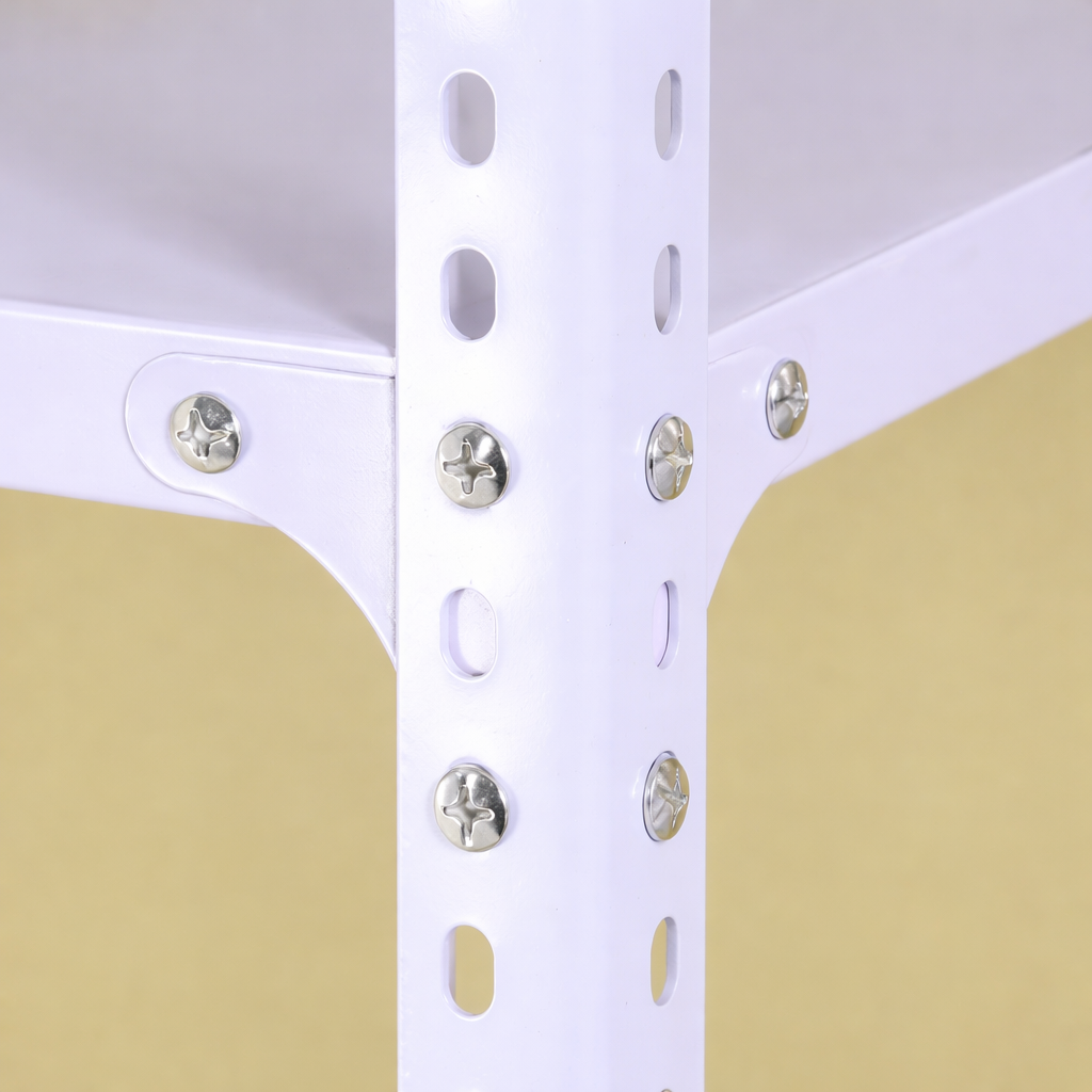 ชั้นวางของรุ่นนี้เป็นแบบ "ใส่น็อตยึด"