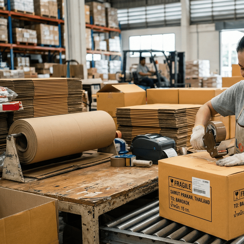 ปัญหาใหญ่ของการช้อปปิ้งออนไลน์ และ ทางออกด้วย Packaging หมุนเวียน