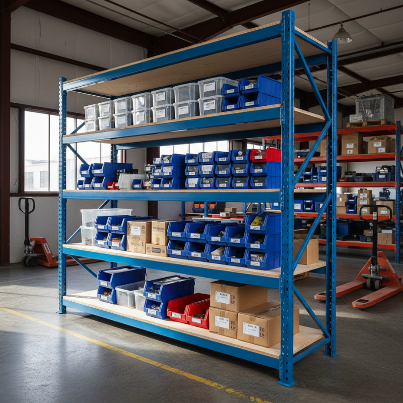 ชั้นเหล็กโกดัง คลังสินค้า ชั้นวางของเหล็ก