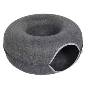 ที่นอนโดนัทแมวL-BLK