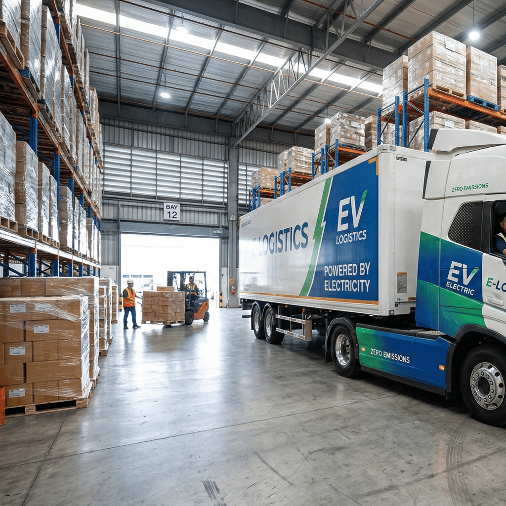 EV Truck ทางเลือกอนาคตของอาชีพคนขับรถขนส่ง