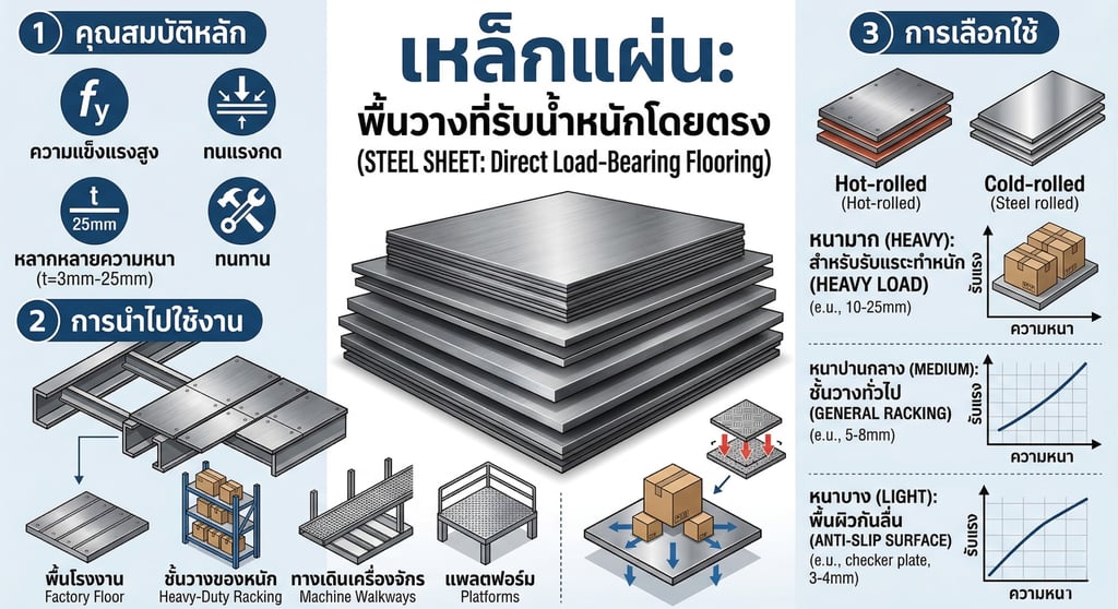 เหล็กแบบไหนเหมาะกับงานชั้นวาง / งานโครงสร้าง ?