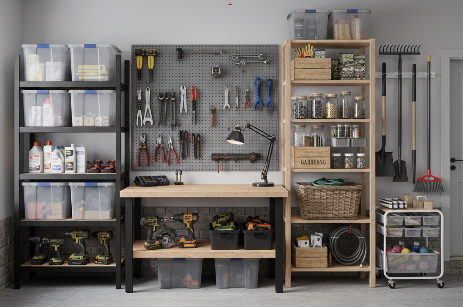 การจัดเก็บอุปกรณ์อย่างไรให้เหมาะกับของใช้แต่ละประเภท