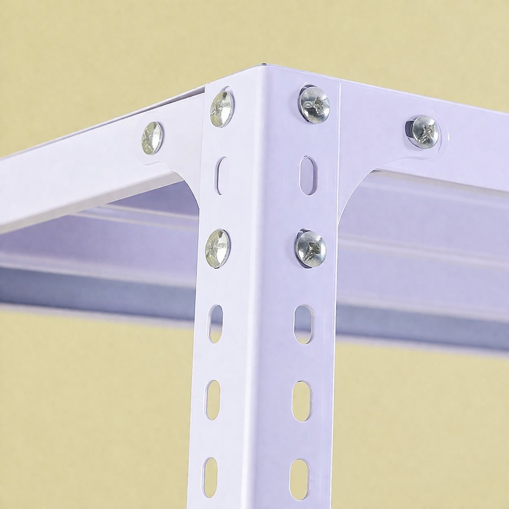 ชั้นวางของรุ่นนี้เป็นแบบ "ใส่น็อตยึด"