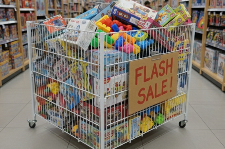 ตะแกรงสินค้า เทคนิคระบายสต็อกที่ขายไม่ออกและโปรโมทสินค้าลดราคา