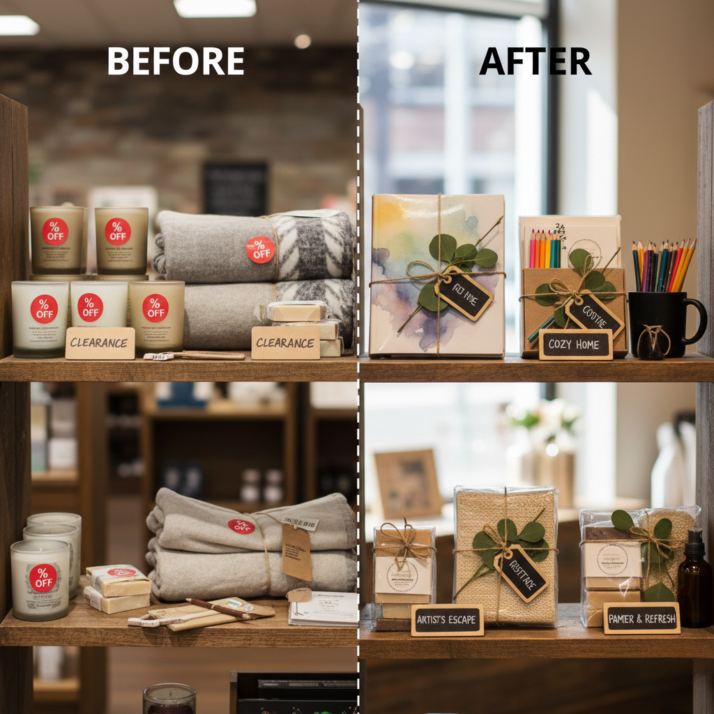 ช่วยออกแบบภาพสินค้าค้างสต็อก แก้ด้วยการจัดสินค้าใหม่ให้ขายง่ายขึ้น