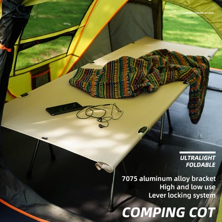 เตียงสนาม แคมป์ปิ้ง Folding Camp Bed พับเก็บได้