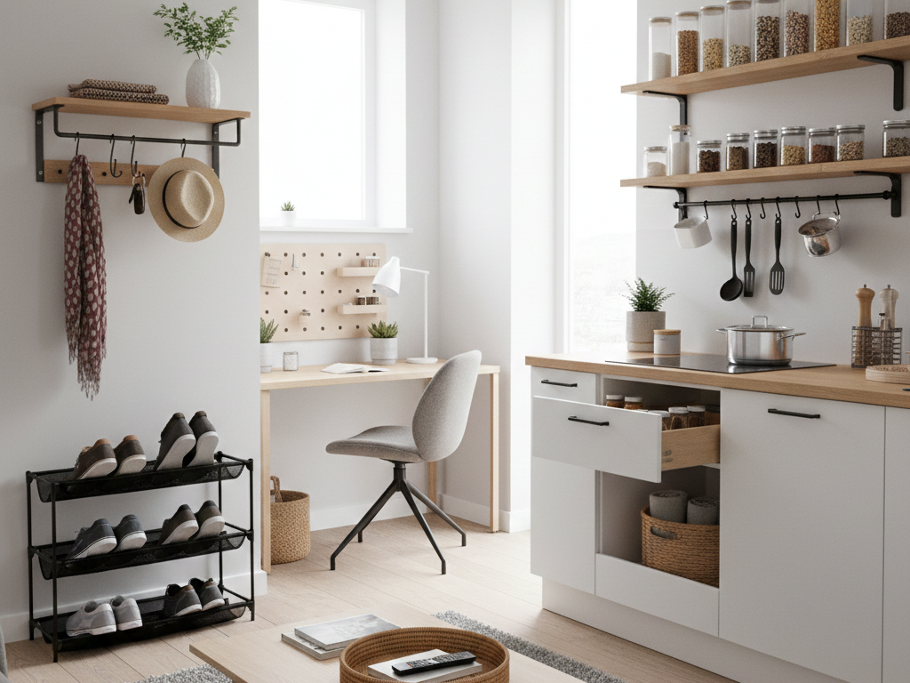 การจัดของใช้ในบ้านให้เป็นระเบียบ สะดวกต่อการใช้ในชีวิตประจำวัน