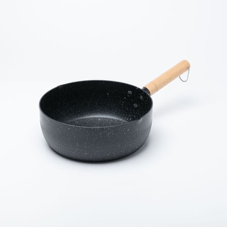 หม้อพร้อมฝา กระทะเคลือบหินอ่อน non-stick ก้นแบน สำหรับเตาทุกประเภท - Image 59