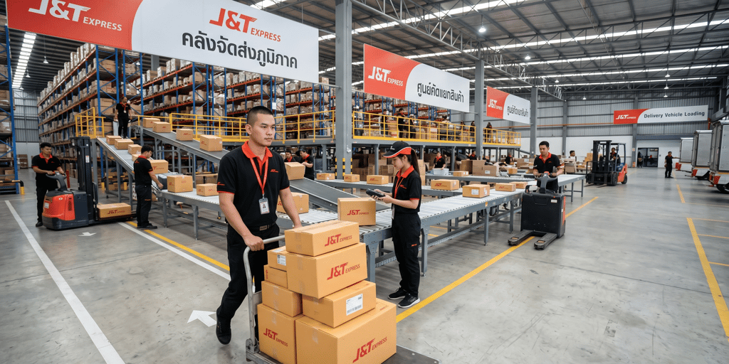 ครอบคลุมและสะดวกที่สุด ยกให้ J&T Express