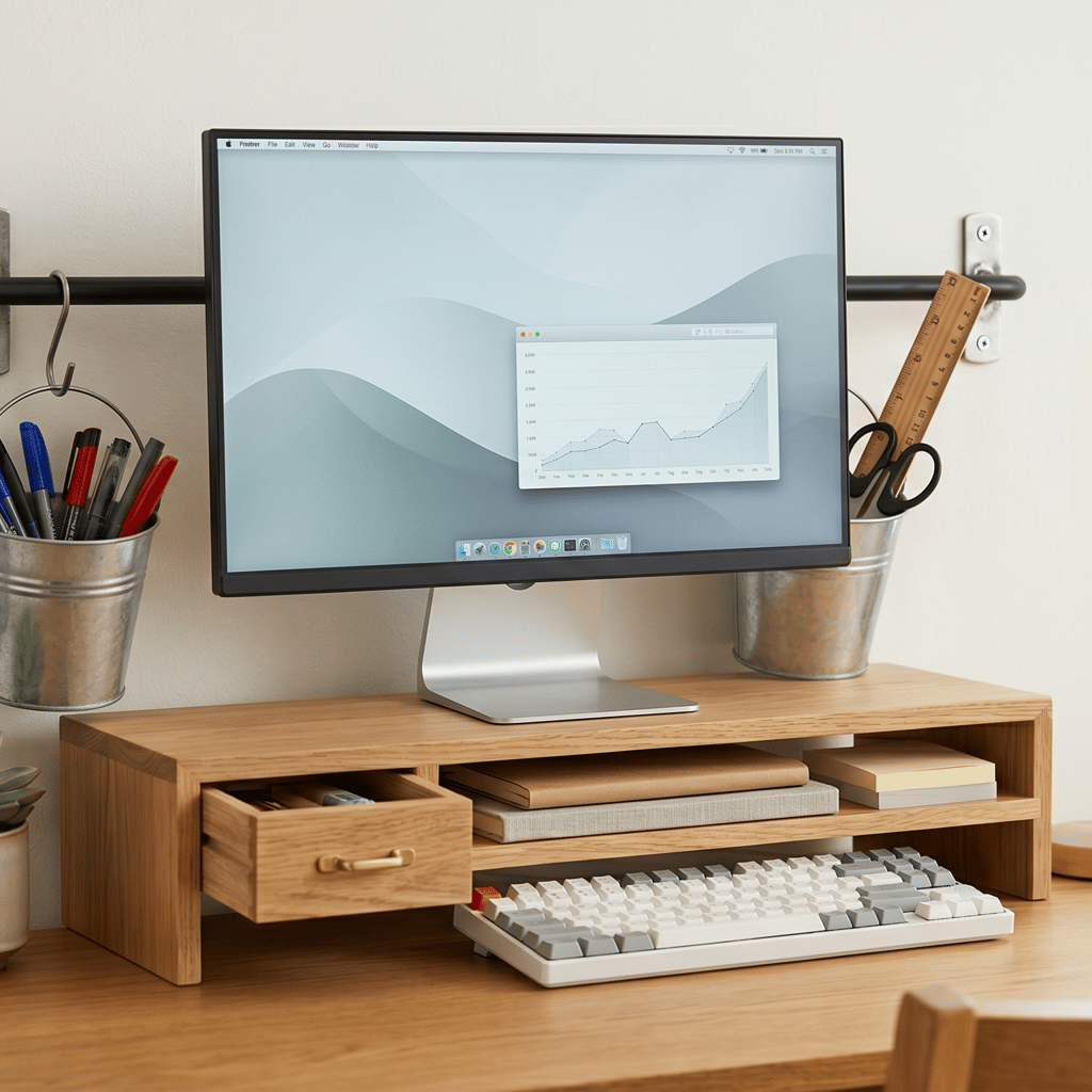 เพิ่มพื้นที่แนวตั้งด้วยอุปกรณ์เสริม