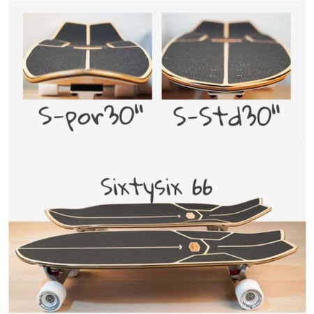 Sixty Six Surf Skate 66