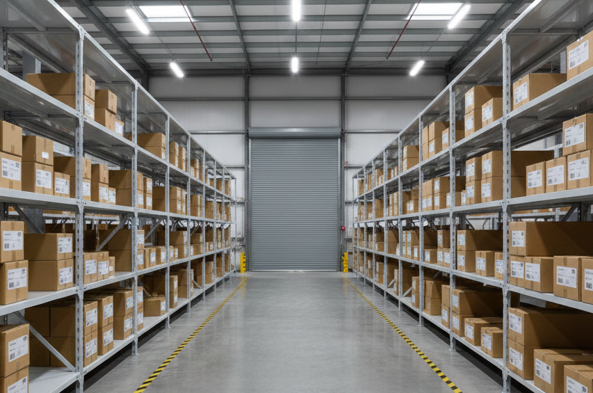 ชั้นวางของ ชั้นเหล็กฉาก ชั้นวางของภายในบ้าน โกดัง คลังสินค้า