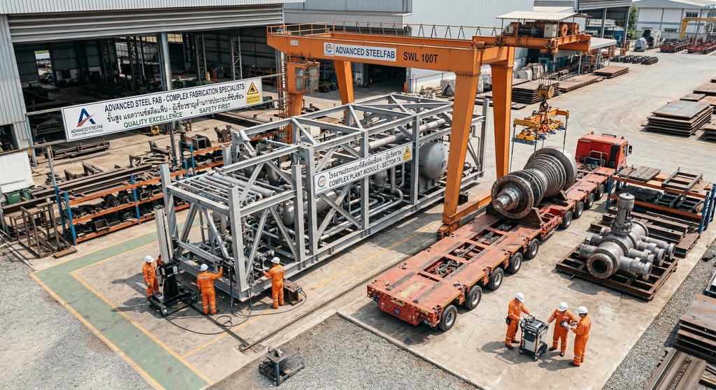 เหล็กงานประกอบ (Fabricated Steel) คืออะไร?