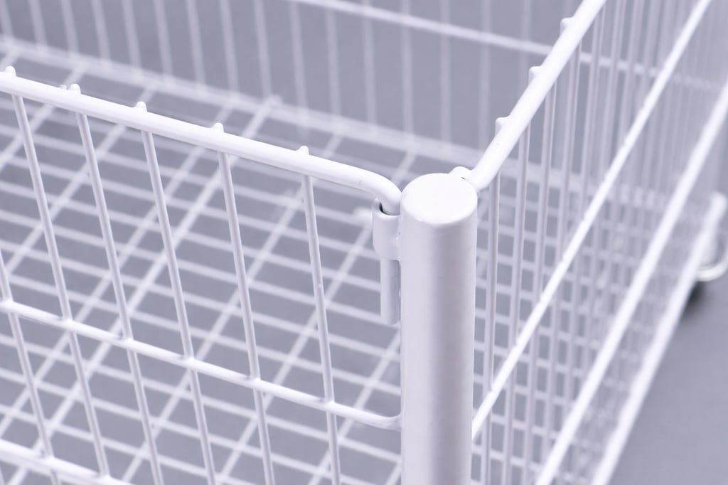 ตะแกรง Sale รุ่นนี้เป็นแบบ "เสียบรูตามเสา"