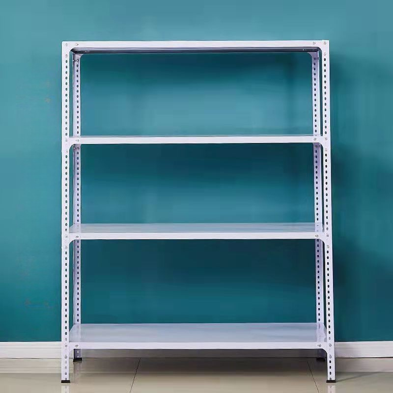 ชั้นวางของแบบ4ชั้นสีขาว