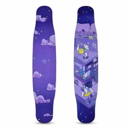 Little White Man Longboard ลองบอร์ด 