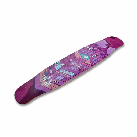 Little White Man Longboard ลองบอร์ด 