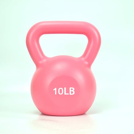 เคตเทิลเบล 5LB/10LB/15LB/20LB ดัมเบล ดัมเบลหูหิ้ว ลูกยกน้ำหนัก ดัมเบลลูกตุ้ม Kettlebell Dumbbell - Image 4