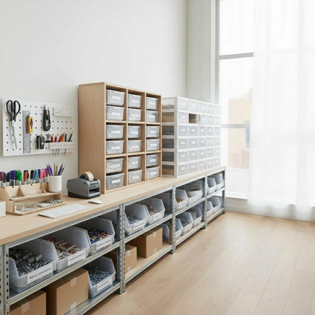 เลือกอุปกรณ์จัดเก็บให้เหมาะกับประเภทของสิ่งของ