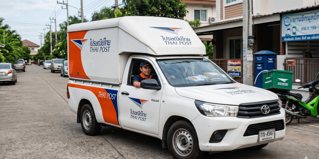 เร็วที่สุด ยกให้ ไปรษณีย์ไทย (EMS)