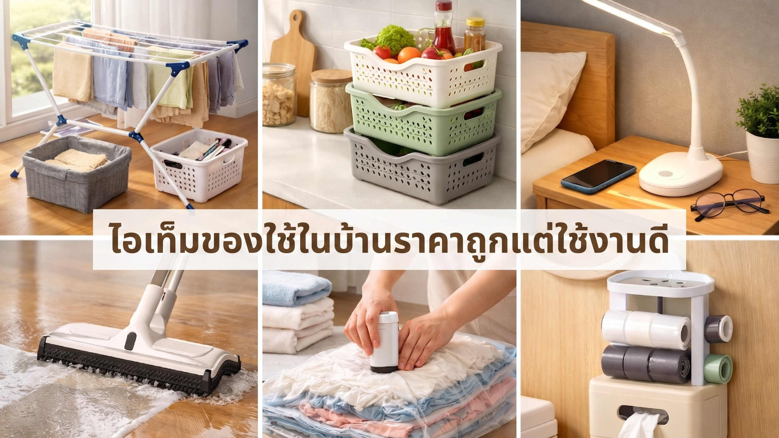 ไอเท็มของใช้ราคาถูกแต่ใช้งานดี