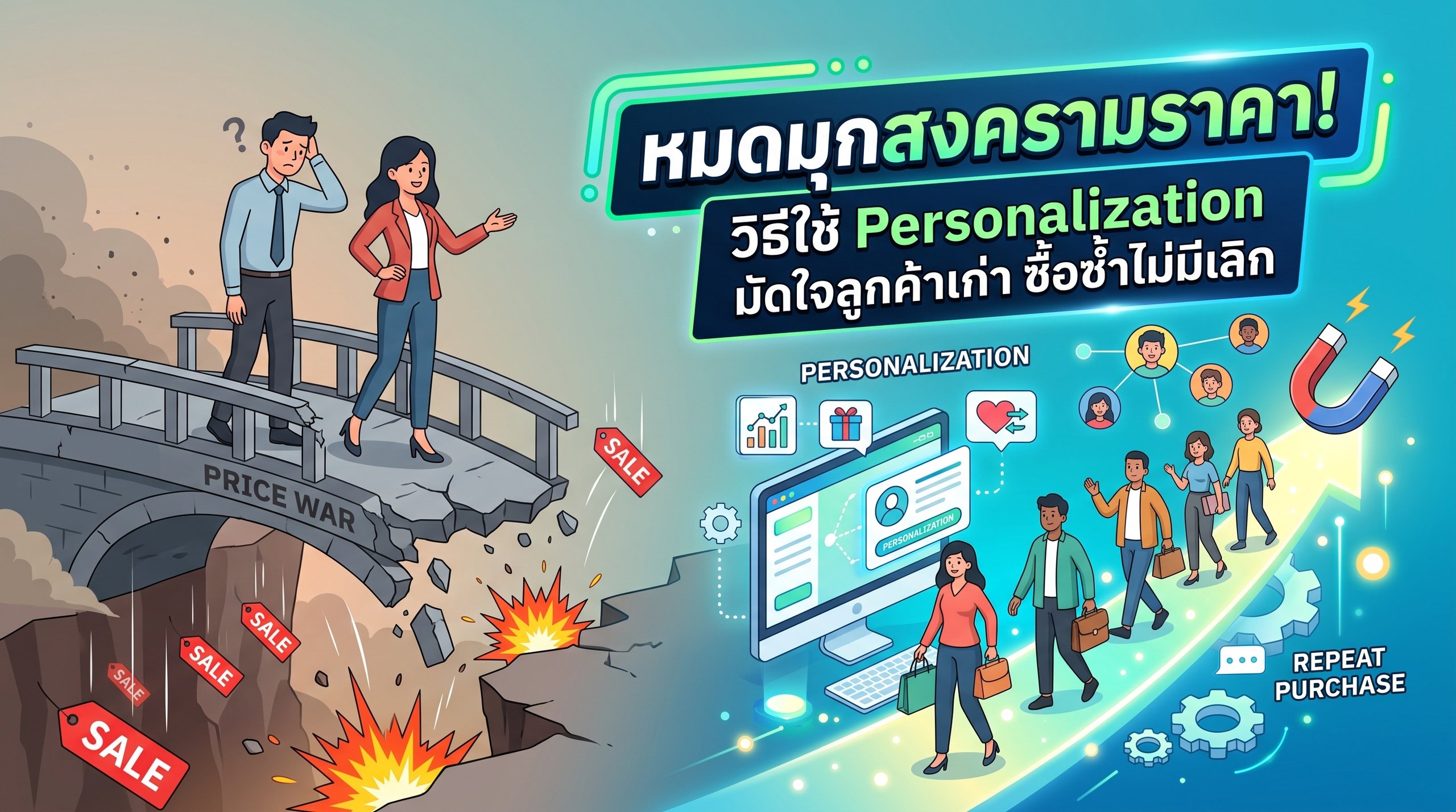 หมดมุกสงครามราคา! วิธีใช้ Personalization มัดใจลูกค้าเก่า ซื้อซ้ำไม่มีเลิก