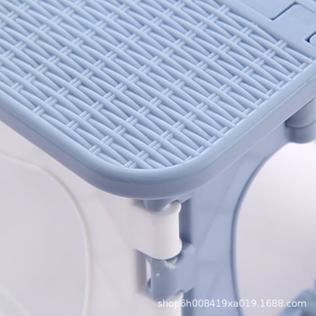 เก้าอี้พับพกพา เก้าอี้ปิกนิค เก้าอี้พลาสติกอเนกประสงค์ Foldable Stool คุณภาพดีราคาถูกมีหลายสีให้เลือกพลาสติกตัวเล็ก 3 สี - Image 15