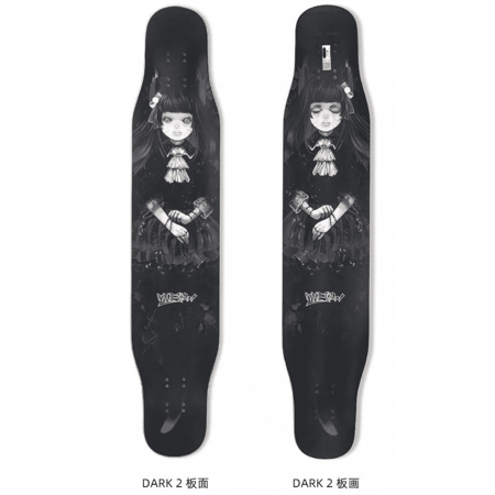 Dark Lita Meow Longboard