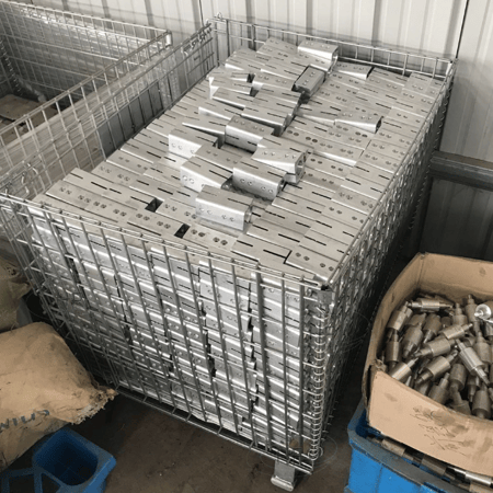 ตะแกรงเหล็กพับได้ รับน้ำหนักสูงสุดถึง 1,000Kg.