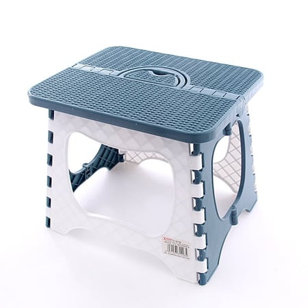 เก้าอี้พับพกพา เก้าอี้ปิกนิค เก้าอี้พลาสติกอเนกประสงค์ Foldable Stool คุณภาพดีราคาถูกมีหลายสีให้เลือกพลาสติกตัวเล็ก 3 สี - Image 4