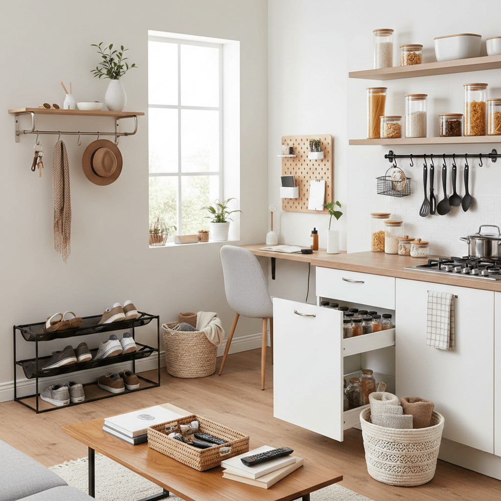 การจัดของใช้ในบ้านให้เป็นระเบียบ สะดวกต่อการใช้ในชีวิตประจำวัน