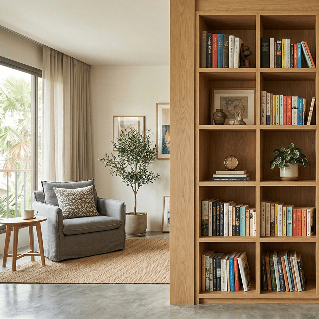 ชั้นวางแบบช่องสี่เหลี่ยม