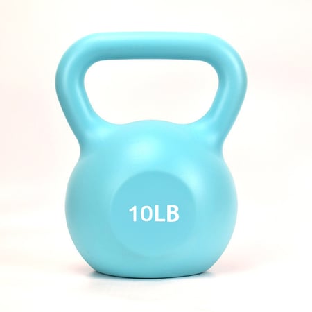 เคตเทิลเบล 5LB/10LB/15LB/20LB ดัมเบล ดัมเบลหูหิ้ว ลูกยกน้ำหนัก ดัมเบลลูกตุ้ม Kettlebell Dumbbell - Image 7