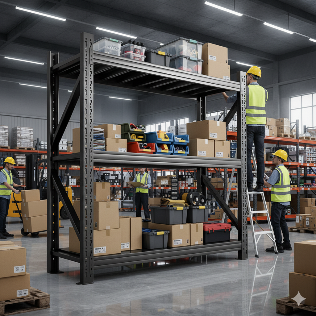 ชั้นวางเหล็ก