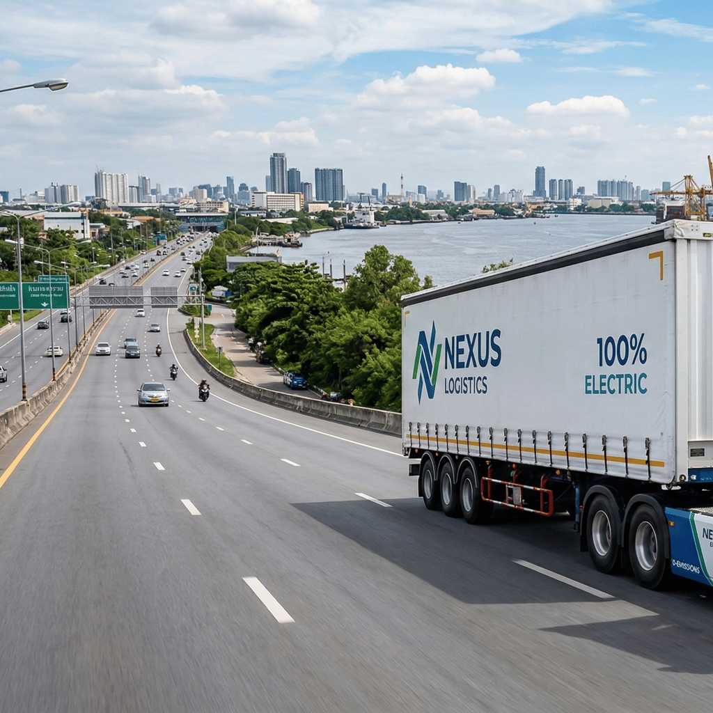 EV Truck ทางเลือกอนาคตของอาชีพคนขับรถขนส่ง