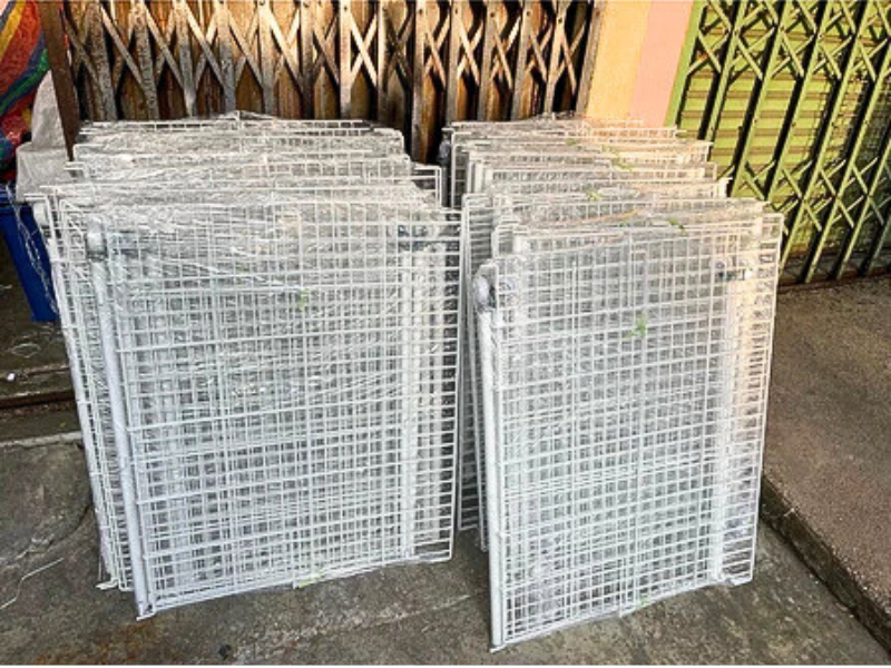 ตะแกรงsaleสินค้า ตะแกรงใส่สินค้า กะบะเซลล์สินค้า