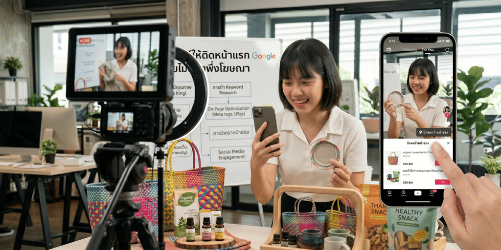 วิธีดันเว็บไซต์ให้ติดหน้าแรก Google โดยไม่ต้องพึ่งโฆษณา
