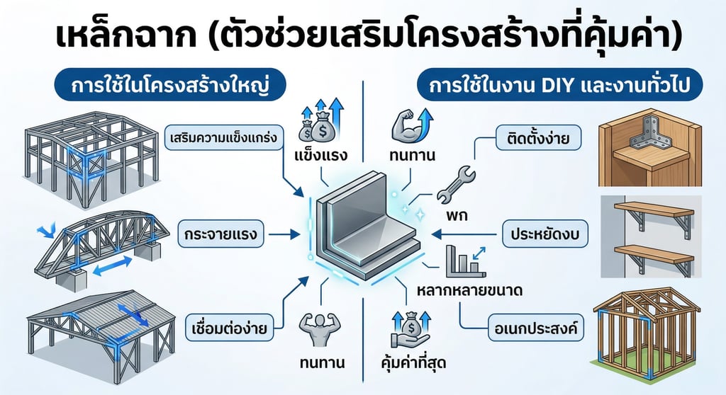 เหล็กแบบไหนเหมาะกับงานชั้นวาง / งานโครงสร้าง ?