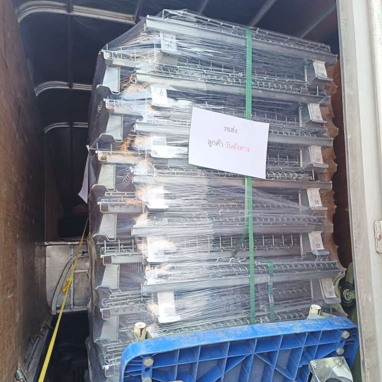 รีวิวการจัดส่งตะแกรงเหล็กพับได้ 2