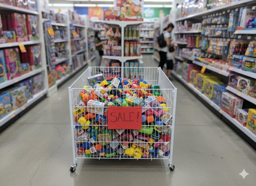 การใช้ตะแกรงสินค้าเพื่อส่งเสริมสินค้า