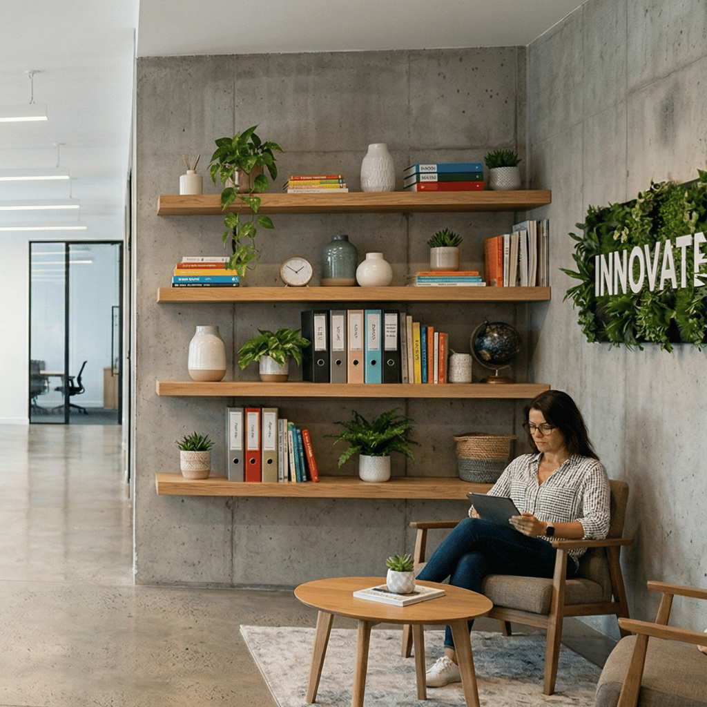 ชั้นวางแบบซ่อนขา